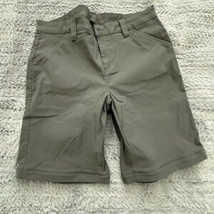Women's Eddie Bauer Bermuda Shorts Olive Green,  Dri Fit, Size 8